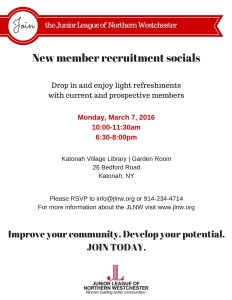 JLNW Spring Recruitment Invite